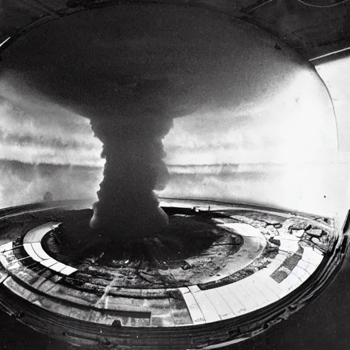 Image similar to inside of nuclear explosion