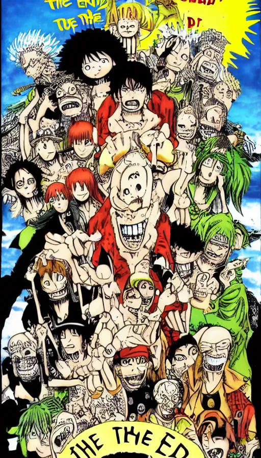 Image similar to the end of the world, by eiichiro oda