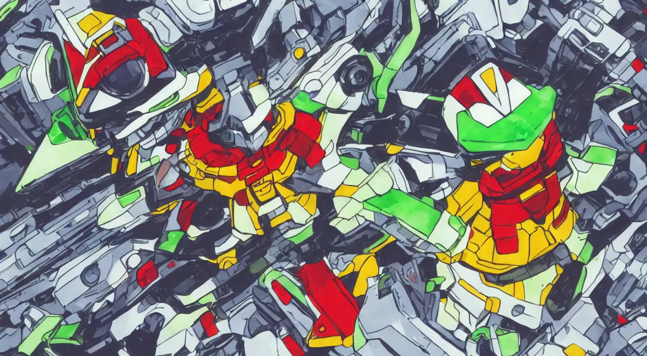 Prompt: aspic gundam