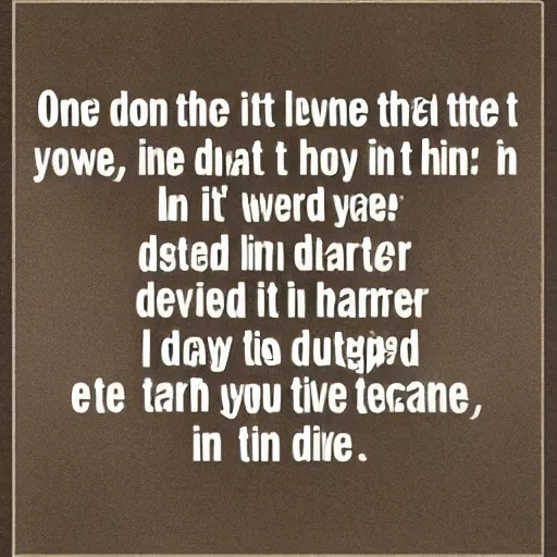 Image similar to one thing i don't know why it doesn't even matter how hard you try keep that in mind, i designed this rhyme to explain in due time,