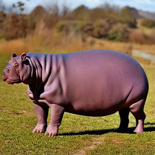 Image similar to hippo dog