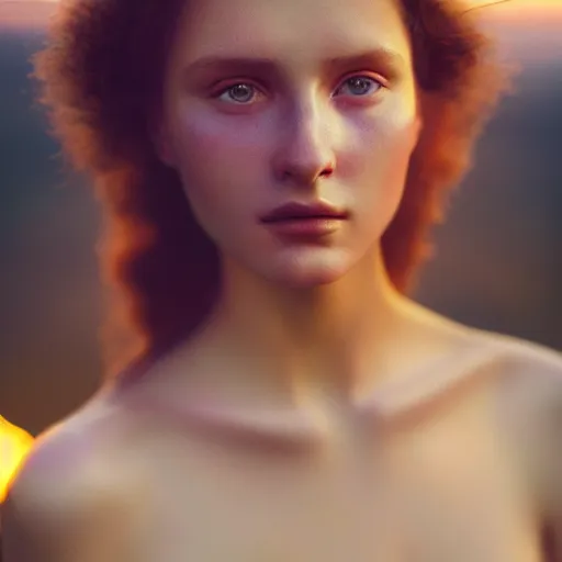 Prompt: photographic portrait of a stunningly beautiful czechoslovakia renaissance female in soft dreamy light at sunset, contemporary fashion shoot, by edward robert hughes, annie leibovitz and steve mccurry, david lazar, jimmy nelsson, breathtaking, 8 k resolution, extremely detailed, beautiful, establishing shot, artistic, hyperrealistic, beautiful face, octane render