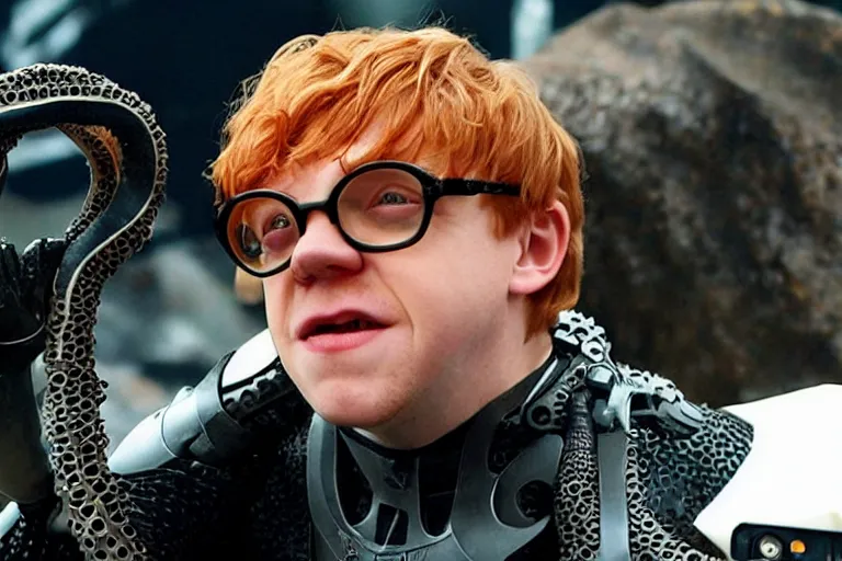 Image similar to Rupert Grint as Dr Octopus