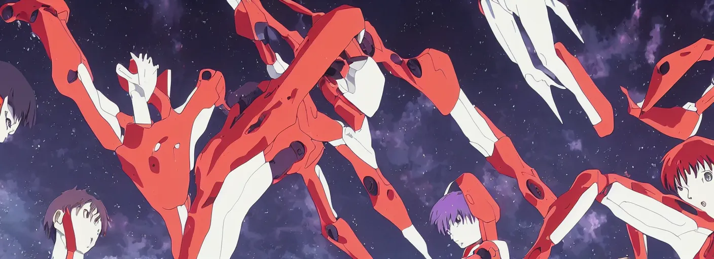 Image similar to the end of evangelion, 4K