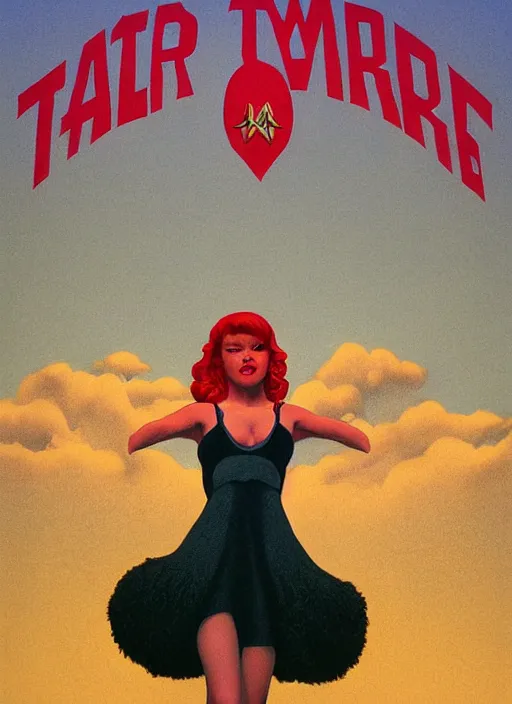 Prompt: portrait of talyor swift cheerleader, twin peaks poster art, from scene from twin peaks, by michael whelan, maxfield parrish, jeffrey catherine jones, artgerm, retro, nostalgic, old fashioned