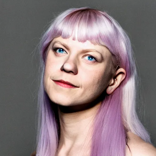 Prompt: A photo of the singer Aurora Aksness