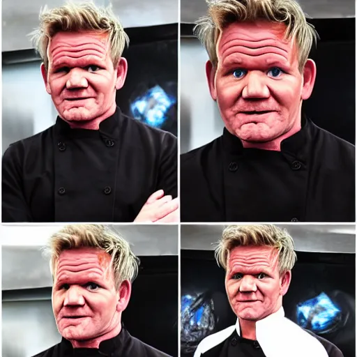 Prompt: gordon ramsay as a sith lord