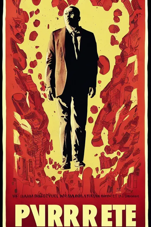 Image similar to movie poster, parasite, no text, detailed