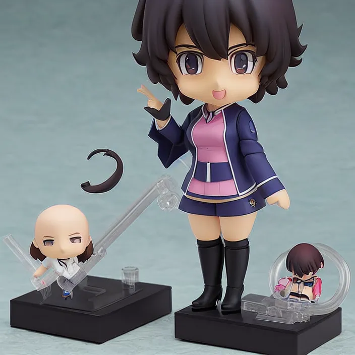 Image similar to miriam defensor santiago, an anime nendoroid of miriam defensor santiago, figurine, detailed product photo