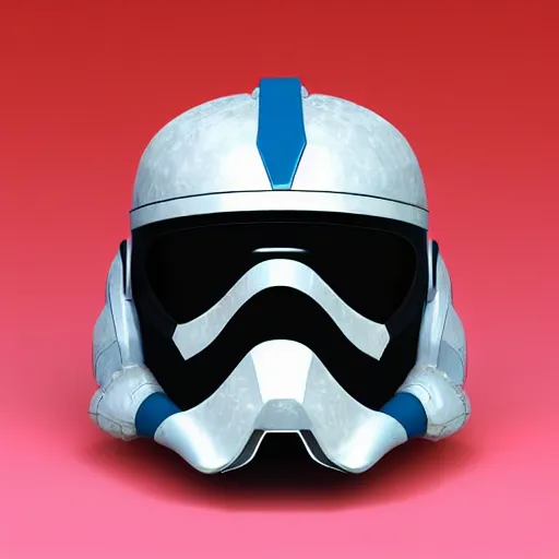 Image similar to “Sci Fi Drop Trooper Helmet concept”