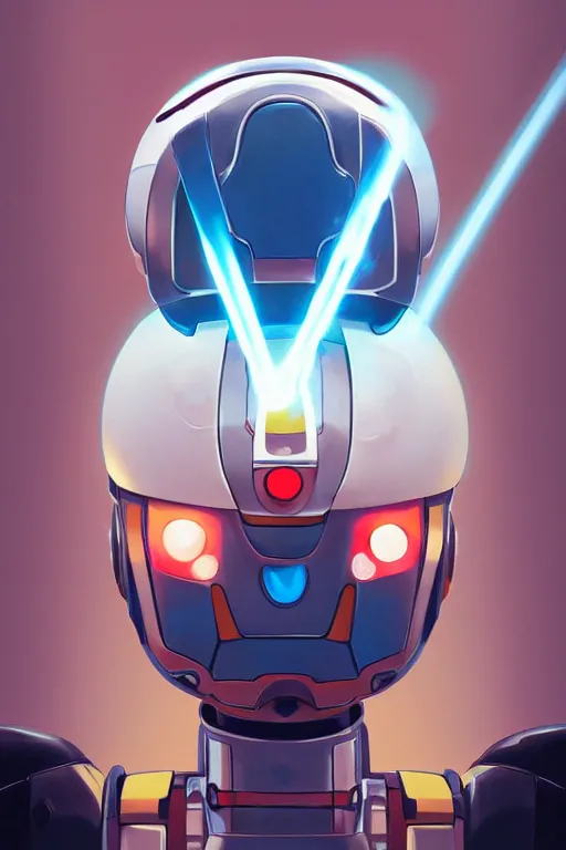 Image similar to metabots medabots medarotto medarot robot minimalist comics helmet mask neon cybereye, behance hd by jesper ejsing, by rhads, makoto shinkai and lois van baarle, ilya kuvshinov, rossdraws global illumination ray tracing hdr radiating a glowing aura