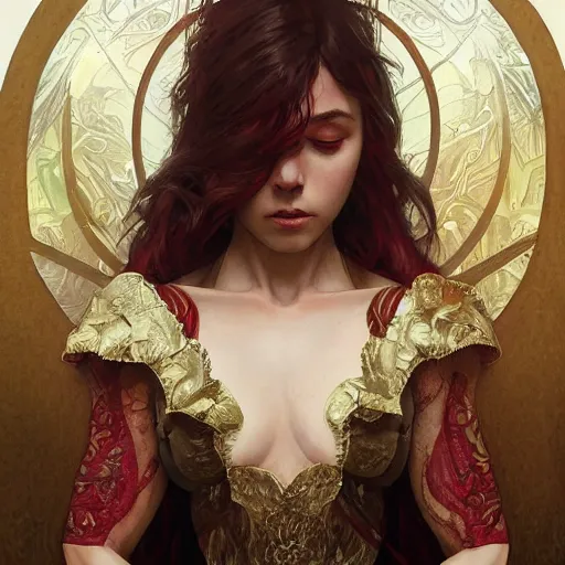 Image similar to ultra realistic illustration of blood for the blood god, intricate, elegant, highly detailed, digital painting, artstation, concept art, smooth, sharp focus, illustration, art by artgerm and greg rutkowski and alphonse mucha