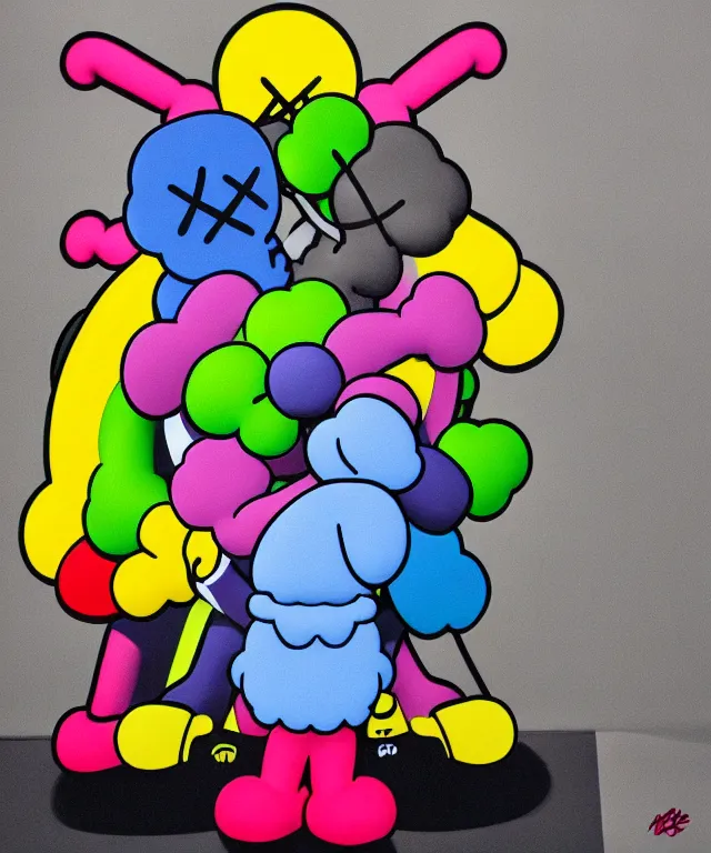 Image similar to kaws artwork