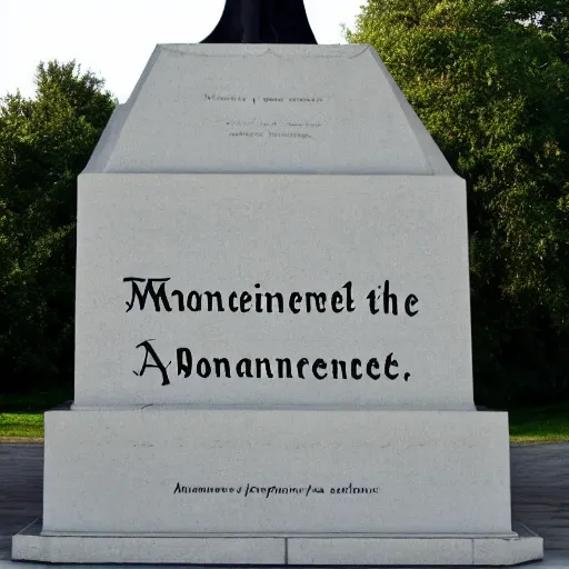 Image similar to monument with the text за абобу