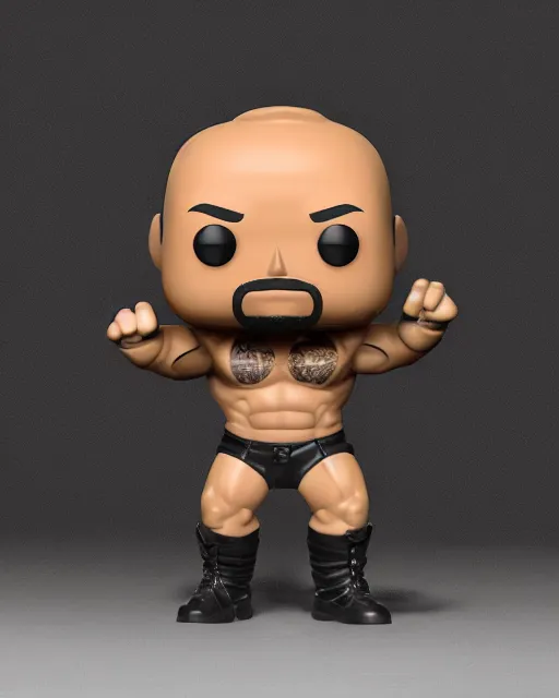 Prompt: A Dwayne Johnson Funko Pop. Photographic, photography