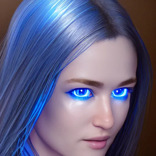 Prompt: “hyperrealistic ultra detailed unreal engine 5 RTX raytracing nvidia hairworks render of portrait of the most beautiful girl with blue eyes. futuristic. very high detailed. By Charli Amani. By Tsubasa Nakai. Photorealistic render”