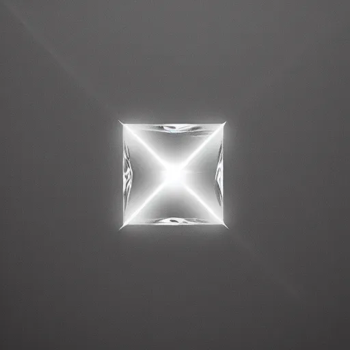 Image similar to a shining diamond on a black background