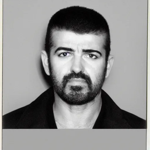 Image similar to george michael mugshot