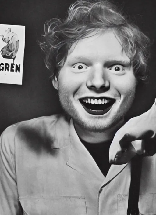 ed sheeran photoshoot black and white