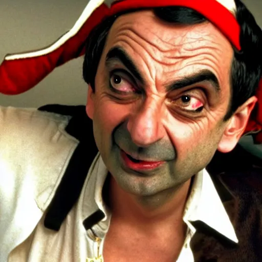 Image similar to Mr Bean as a pirate