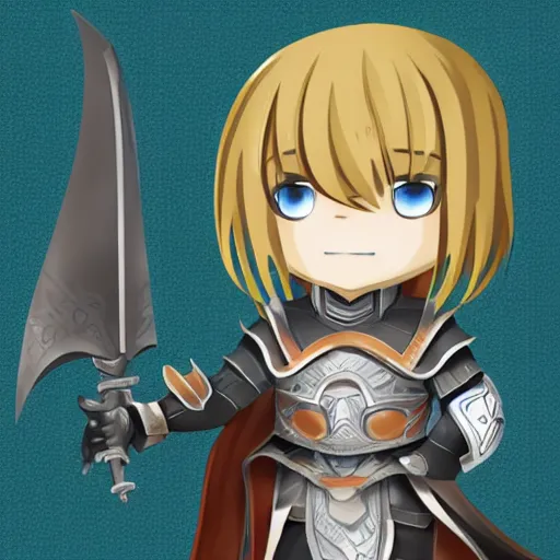 Prompt: chibi gaius van baelsar