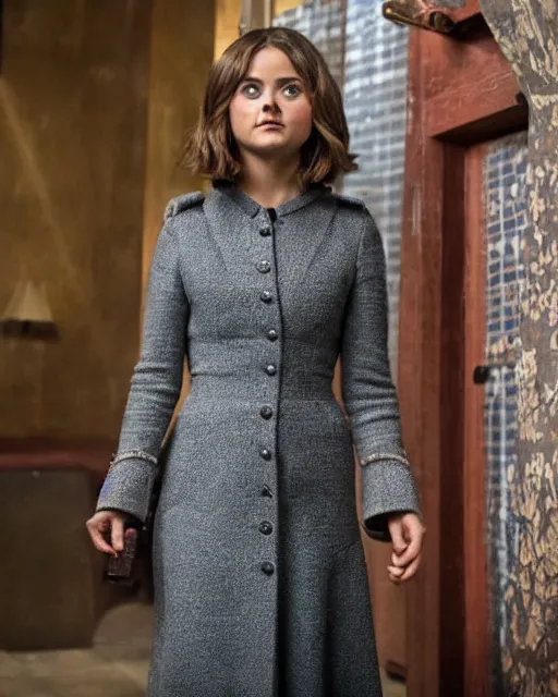 Image similar to Jenna Coleman as Doctor Who