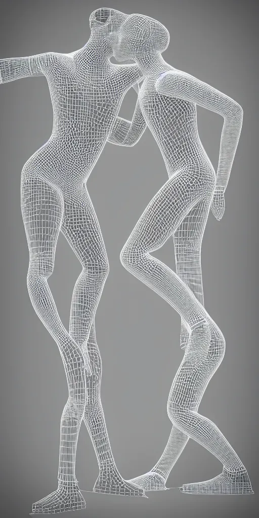 Wire Sculptures Beautifully Capture The Curves Of The Human Body