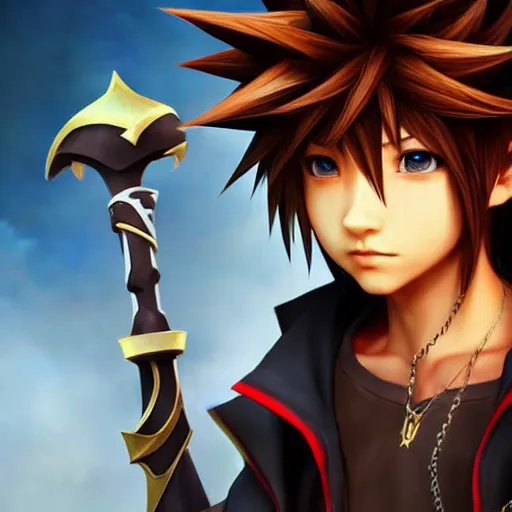 photo realistic image of axel from kingdom hearts,, Stable Diffusion
