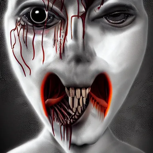 Image similar to an anthropomorphic representation of pain, stunning digital art, expressive