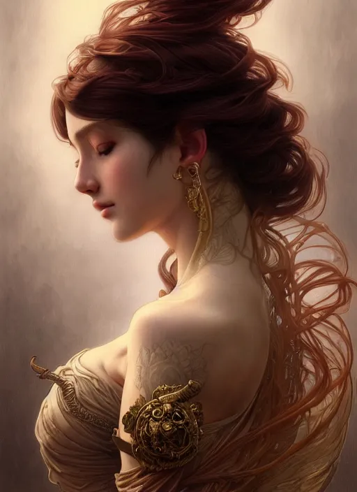 Image similar to sansan suicide realistic, surealism, aesthetic, shiny, fantasy, intricate, elegant, extremely higly detailed, digital painting, artstation, ornate, grotesque, baroque, concept art, photoshop, krita, smooth, sharp focus, full body focus, illustration, digital painting, art by artgerm and greg rutkowski and alphonse mucha