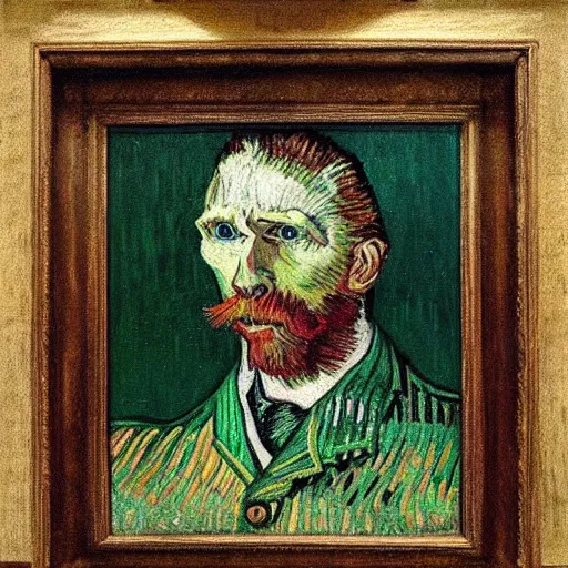 Image similar to “Cannibale Royale logo, an oil painting by van Gogh”