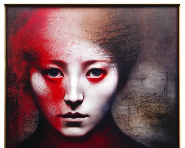 Image similar to eternal eclipse, a brutalist designed, rich deep vivid pastel colours, painted by guy denning, yoshitaka amano, sebastiao salgado, julia margaret cameron, ( ( james jean ) ) and petra cortright, part by gerhard richter, part by takato yamamoto. 8 k masterpiece.