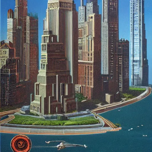 Image similar to o'neill cylinder version of New York City.