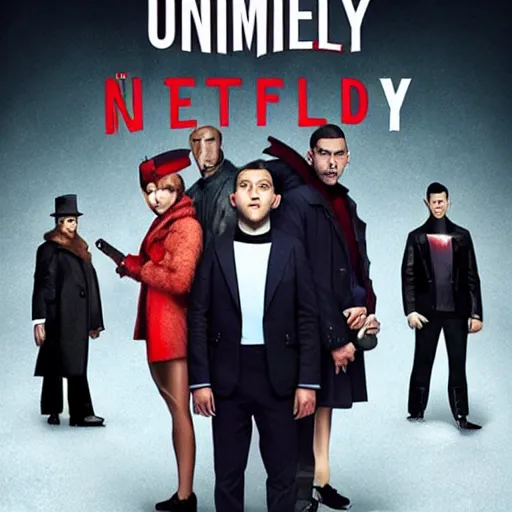 Image similar to Umbrella academy Netflix