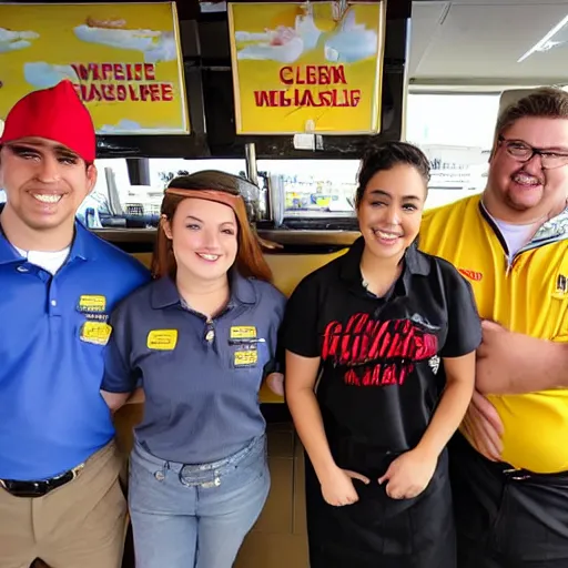 Image similar to wafflehouse employee's