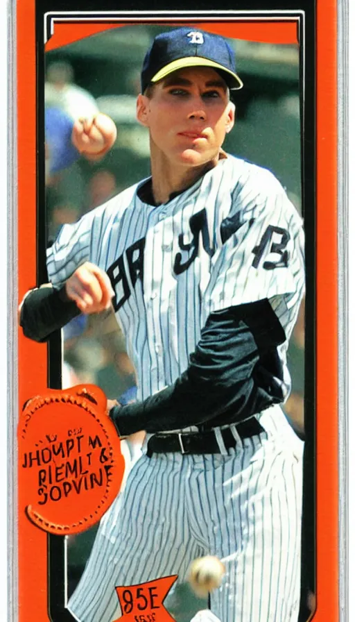 Image similar to jerma 9 8 5 baseball card