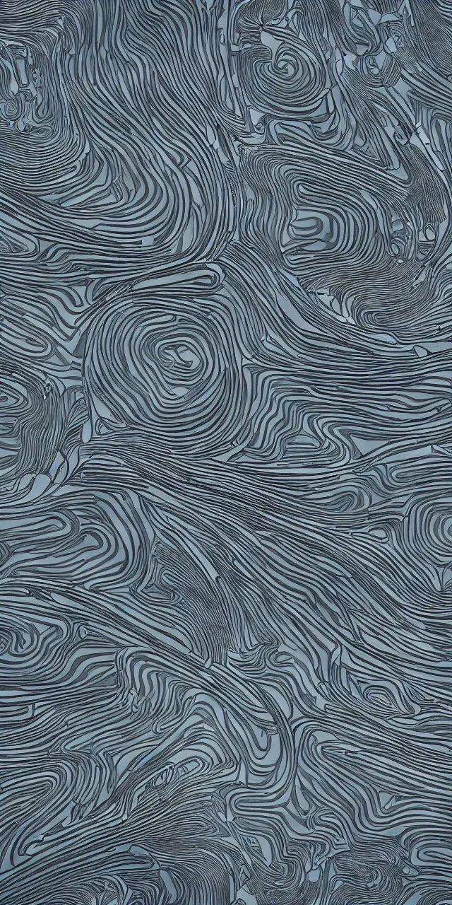 Image similar to A seamless pattern of futuristic sci-fi organic car by zaha hadid, khyzyl saleem, futuristic sci-fi organic car Daniel Simon design in the blade runner 2049 film, seamless pattern, Octane render in Maya and houdini, vray, large motifs, ultra high detail ultra realism, unreal engine, 4k in plastic dark tilt shift