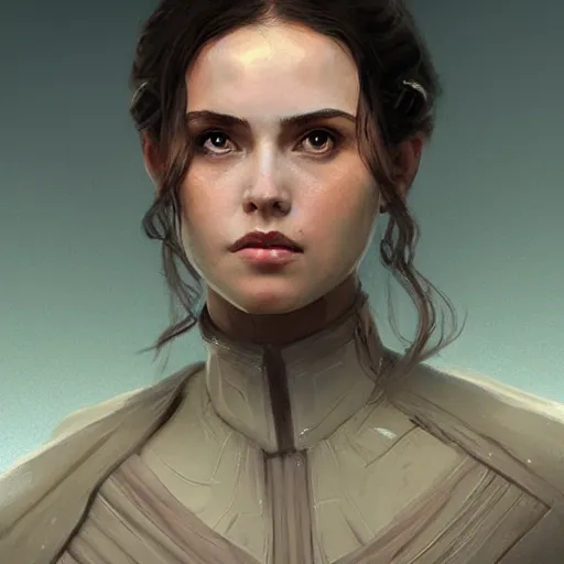 Prompt: portrait of a woman by greg rutkowski, padme amidala, star wars expanded universe, she is about 2 0 years old, highly detailed portrait, digital painting, artstation, concept art, smooth, sharp foccus ilustration, artstation hq