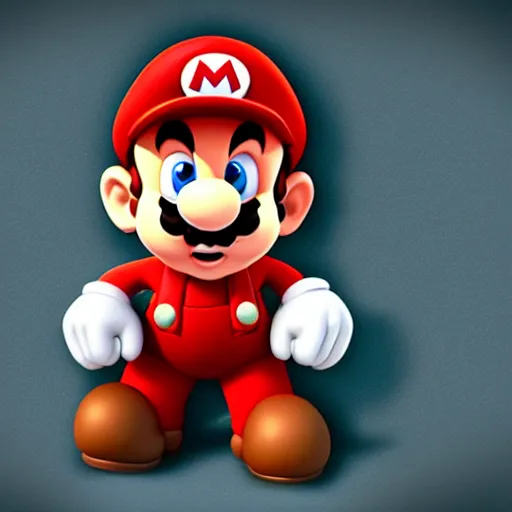 Image similar to boo from mario ultra life like, photograph