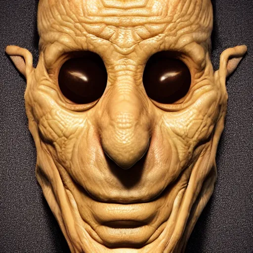 Prompt: hyperrealistic dslr film still of legumes mask of! jeff goldblum!, stunning 8 k octane comprehensive 3 d render, inspired by istvan sandorfi & greg rutkowski & unreal engine, perfect symmetry, dim volumetric cinematic lighting, extremely hyper - detailed, incredibly real lifelike attributes & flesh texture, intricate, masterpiece, artstation, stunning