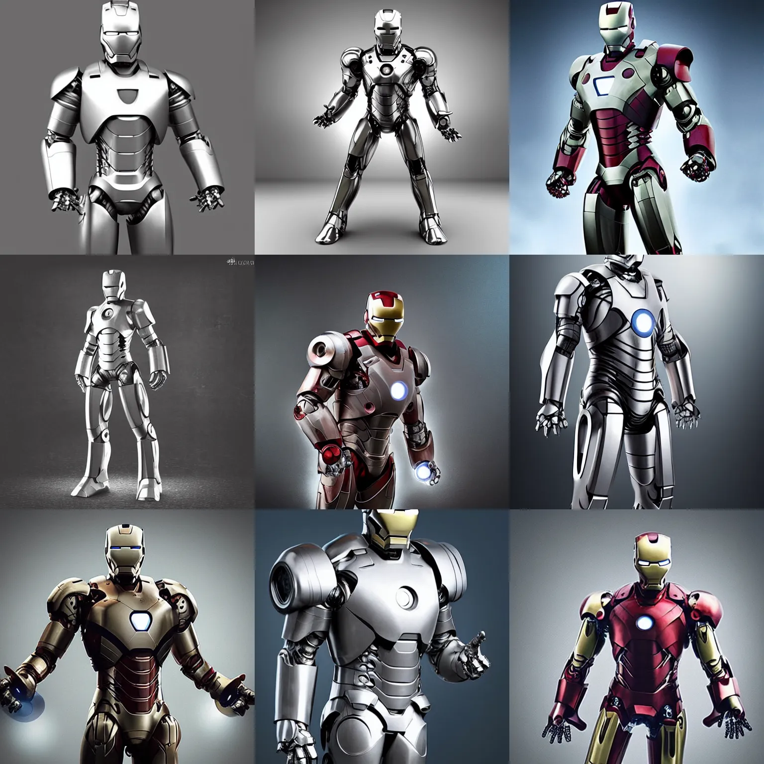 Prompt: “a anthropomorphic west-highland-white-terrier humanoid iron man, strong, powerful, helmet off, full body photo, UHD, hyperrealistic render, 4k, cyberpunk”