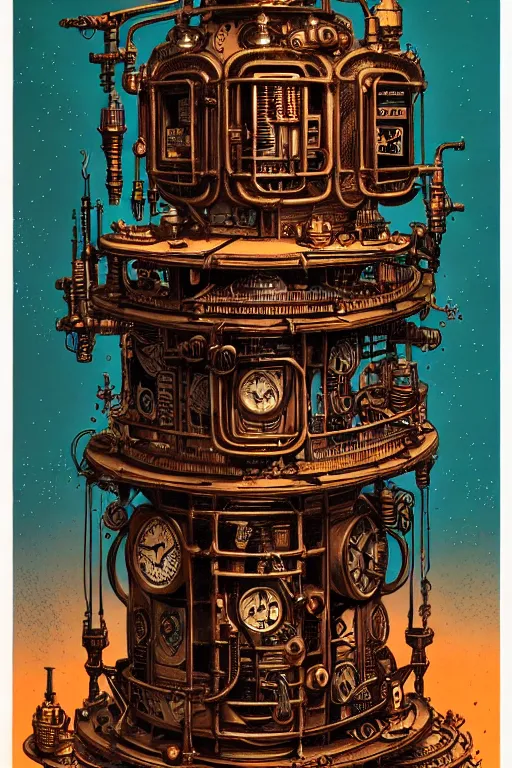 Prompt: steampunk library, high details, intricately detailed, by vincent di fate, inking, 3 color screen print, masterpiece, trending on artstation,, sharp, details, hyper - detailed, hd, 4 k, 8 k