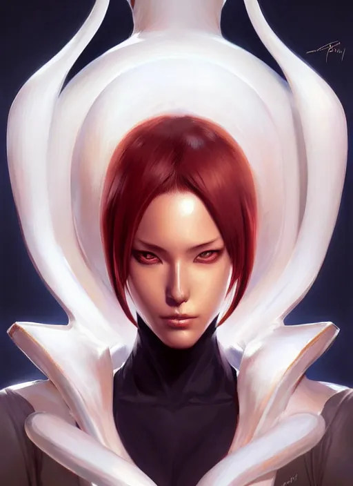 Prompt: portrait of bleach's ichigo, intricate, elegant, highly detailed, digital painting, artstation, concept art, smooth, sharp focus, illustration, art by artgerm, greg rutkowski, gil elvgren, symmetry!!