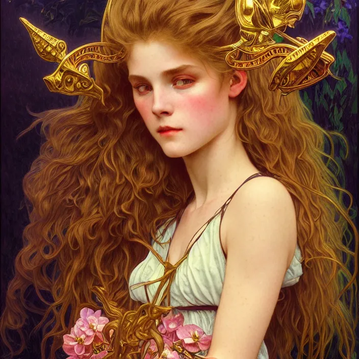 Image similar to 1990s school photo, diffuse lighting, fantasy, intricate, elegant, highly detailed, lifelike, photorealistic, digital painting, artstation, illustration, concept art, smooth, sharp focus, art by John Collier and Albert Aublet and Krenz Cushart and Artem Demura and Alphonse Mucha