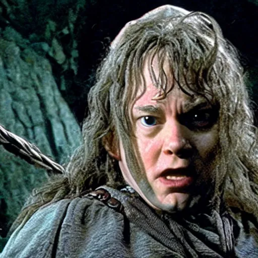 Image similar to film still of mike myers in the lord of the rings