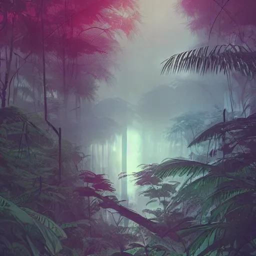 Misty Jungle :: Behance