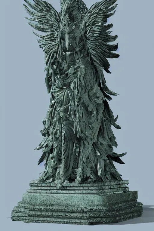 Prompt: Coatlicue statue variations