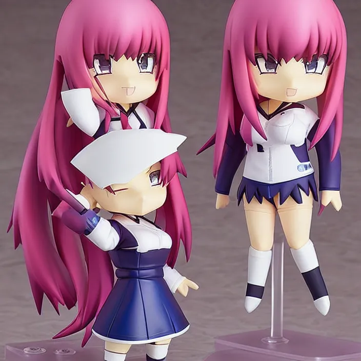 Image similar to stocking anarchy, an anime nendoroid of stocking anarchy, figurine, detailed product photo