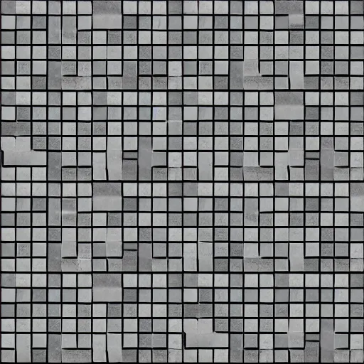 Image similar to 4 k large tiled retrofuturism brutalist floor white black seamless texture, material, flat, pbr, hi - res