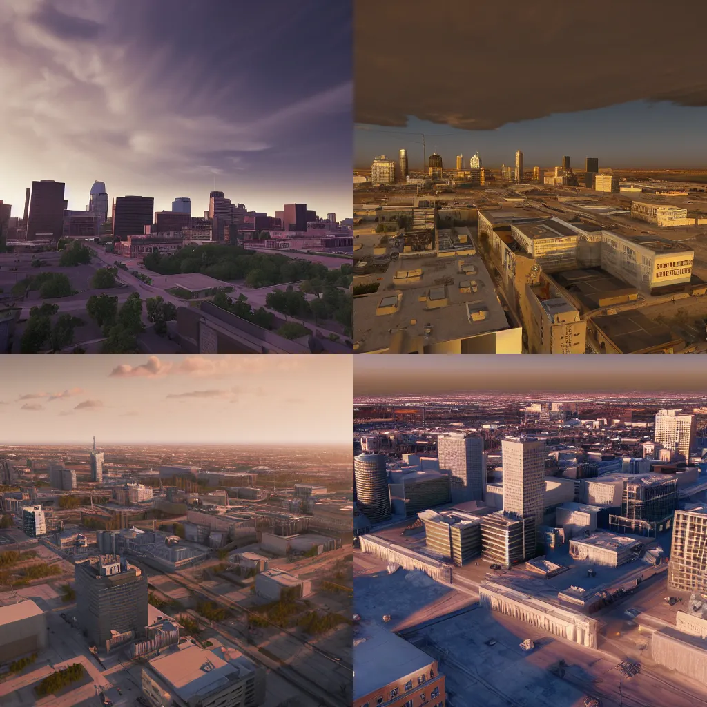 Prompt: Winnipeg Manitoba skyline the apocalypse, unreal 5, DAZ, hyper realistic, octane render, cinematic lighting, 8k, photo realistic